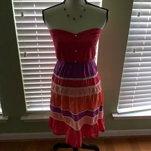 Judith Marc strapless dress